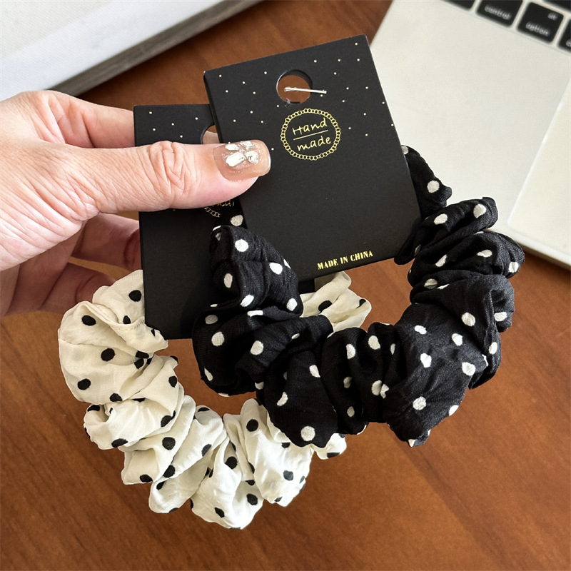 Travel Accessories Girls - 11 Cm/14 Cm Dot Doek Scrunchies