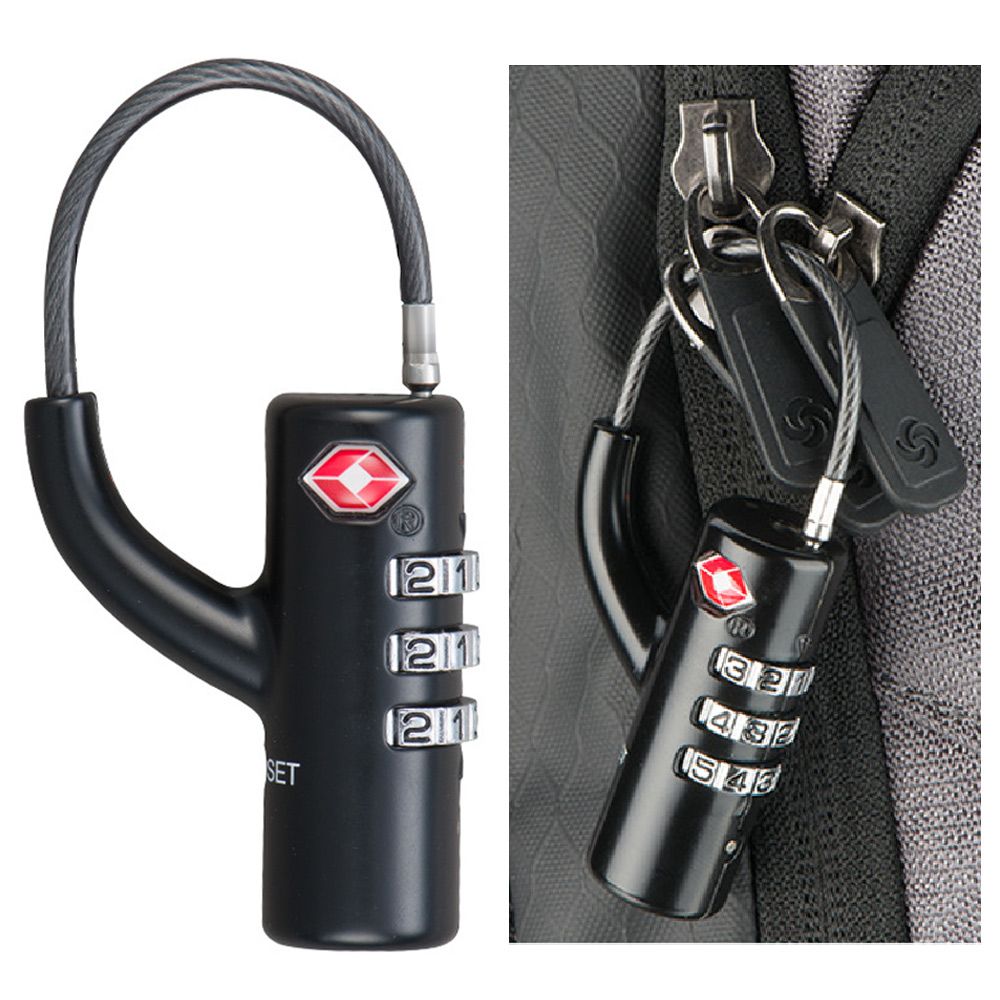 Cable Lock Combination - Waterdicht klein hangslot Draagbaar hangslot met