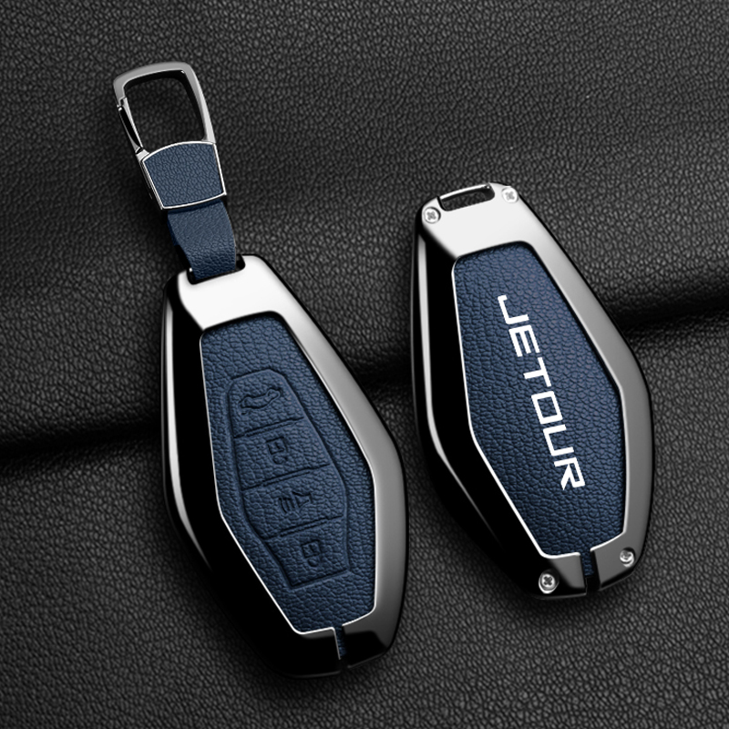 Travel Accessories High End - Metalen High-End Autosleutel Cover voor JETOUR