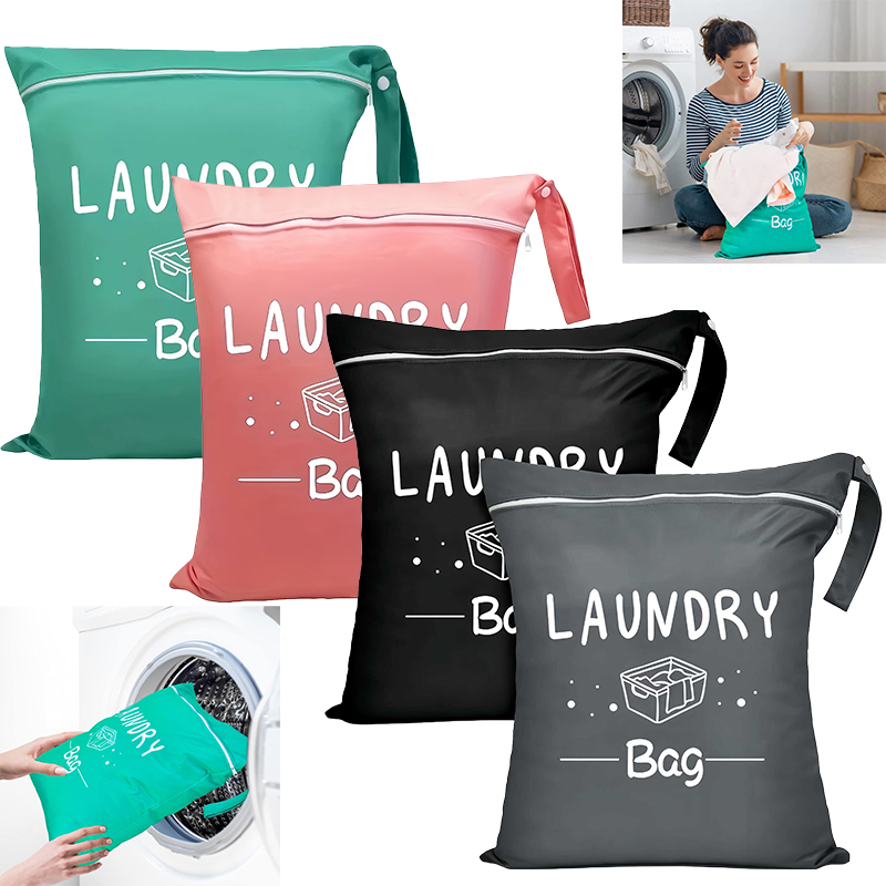 Reusable Zip Bag - Reistasjes voor wasgoed met rits, waterdichte