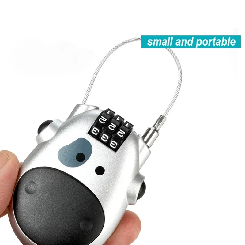 Cable Lock Combination - Helm Codeslot Telescopische Stalen Kabel Motor