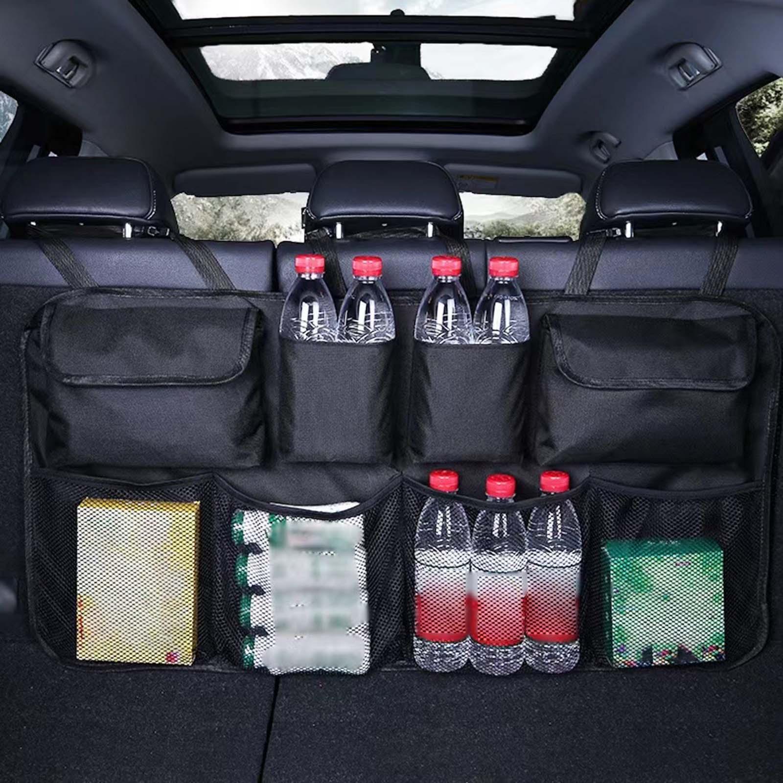 Travel Accessories Organizer Bag - Auto-achterbankorganizer Multifunctionele auto-accessoires Autostoelorganizer Achterbankopbergtas voor