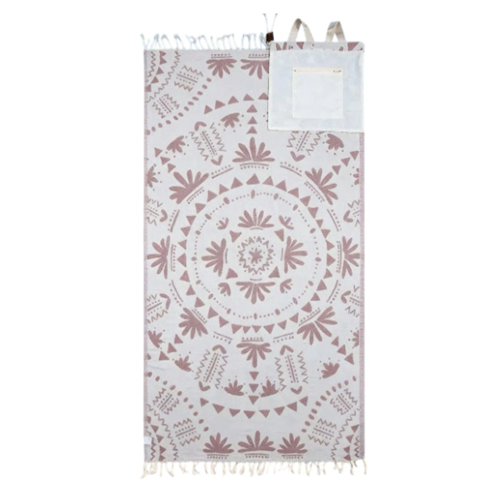 Reusable Zip Bag - Draagbare 2-in-1 omkeerbare handdoek & rugzak,