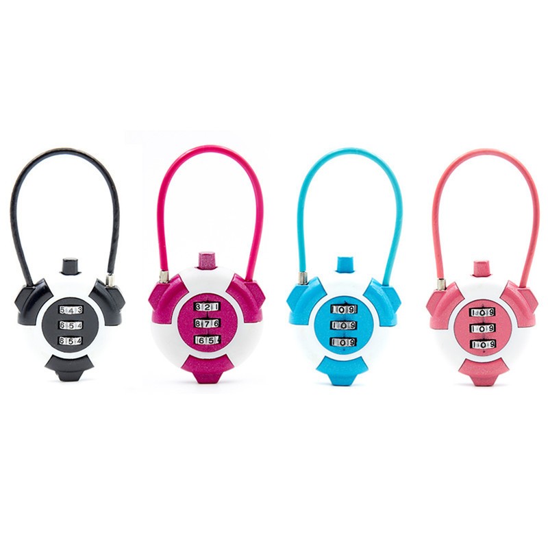 3-cijferige combinatie kabelsl - Cable Lock Combination recensie en prijs
