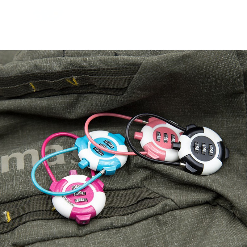 3-cijferige combinatie kabelsl - Cable Lock Combination recensie en prijs