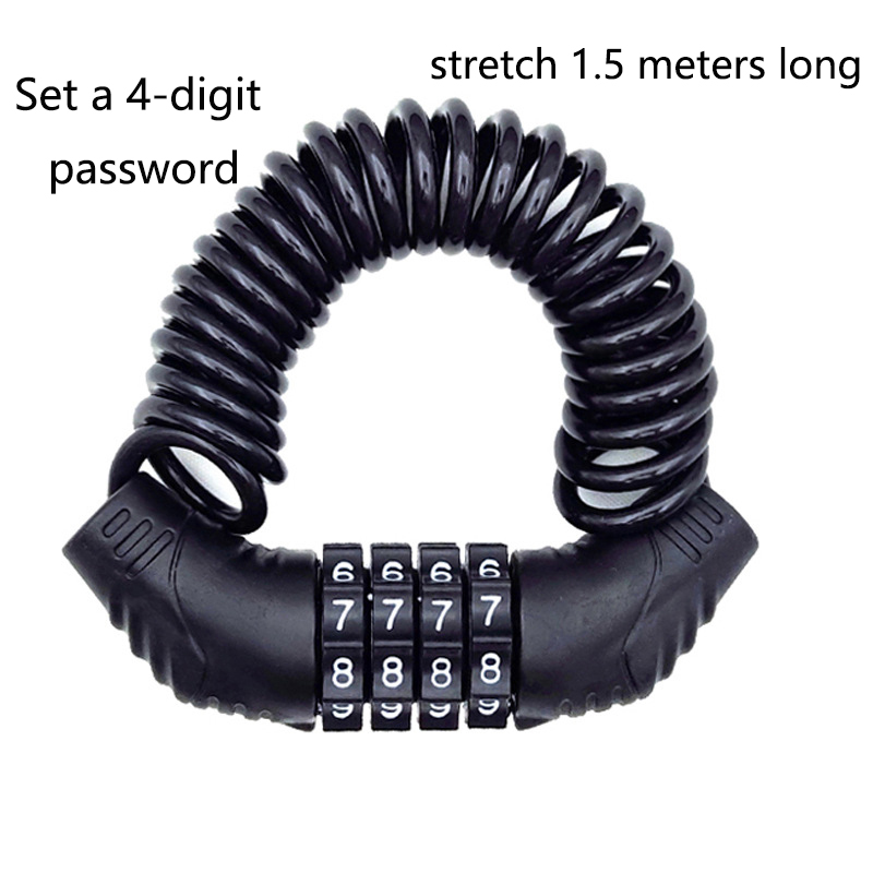 Draagbare wachtwoordkabel anti - Cable Lock Combination recensie en prijs