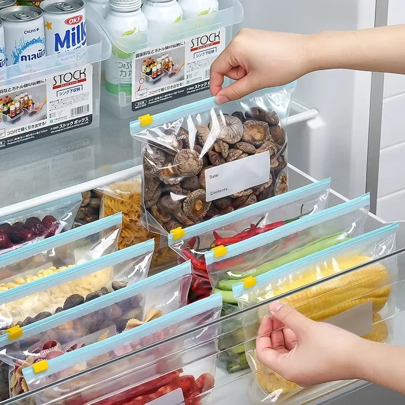 10-60PCS Herbruikbare Voedselz - Reusable Zip Bag recensie en prijs