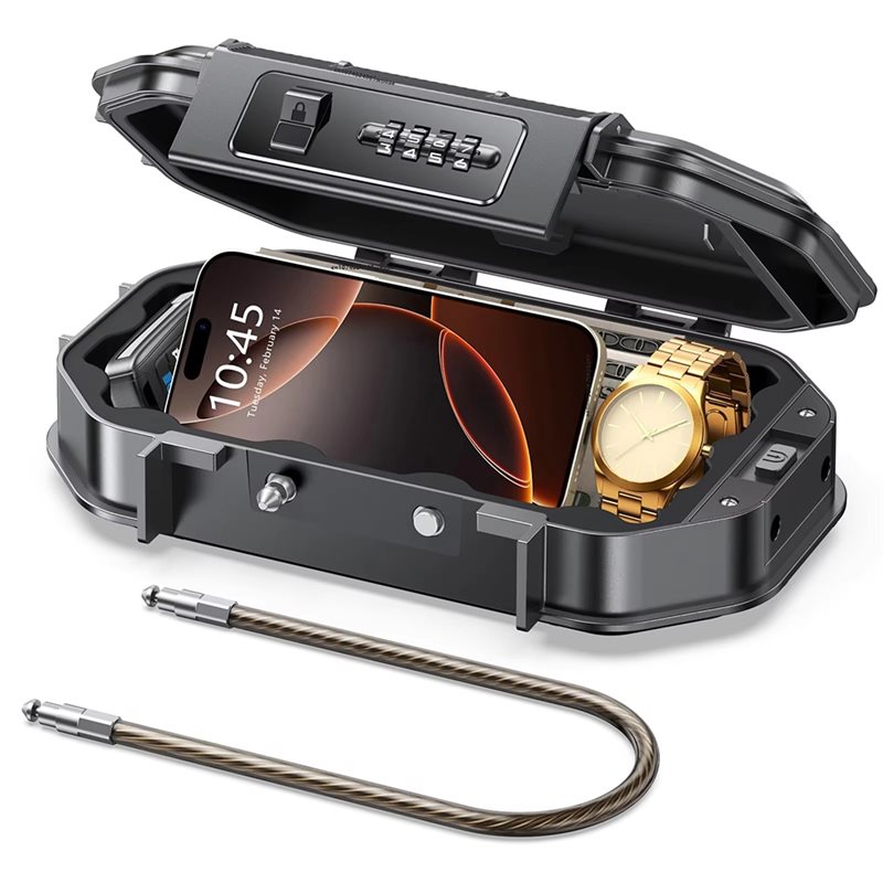 Waterdichte reiskluis met 4-ci - Cable Lock Combination recensie en prijs