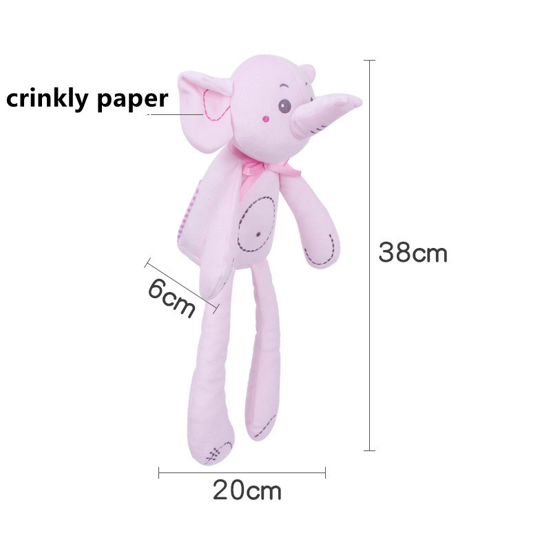 Cartoon dier gevuld babyspeelg - Travel Accessories With Baby recensie en prijs