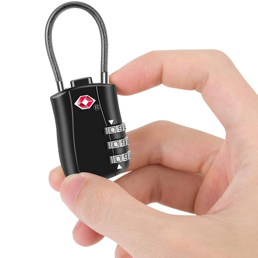 Waterdicht klein hangslot Kabe - Cable Lock Combination recensie en prijs