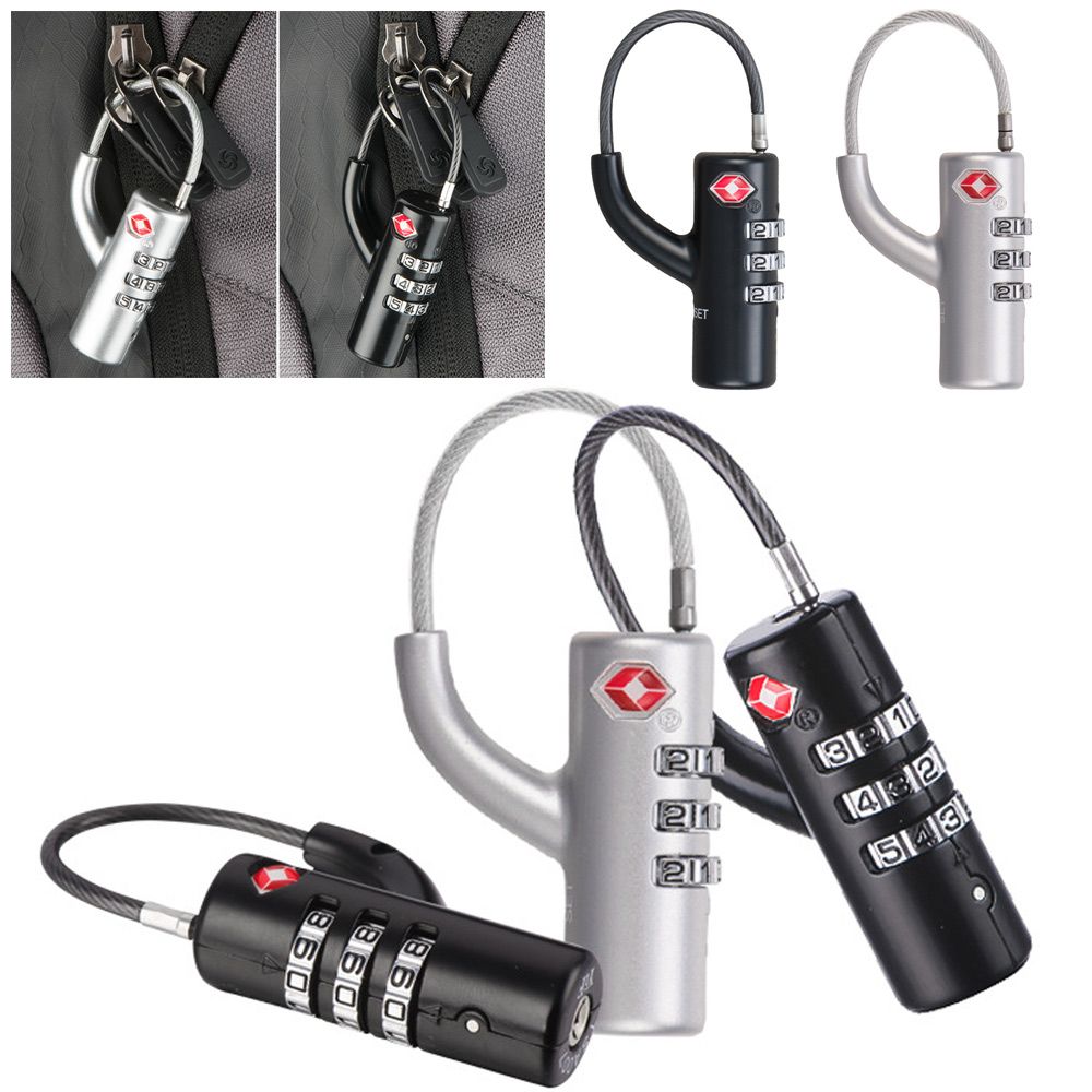 Waterdicht klein hangslot Draa - Cable Lock Combination recensie en prijs