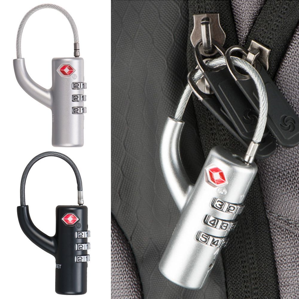 Waterdicht klein hangslot Draa - Cable Lock Combination recensie en prijs