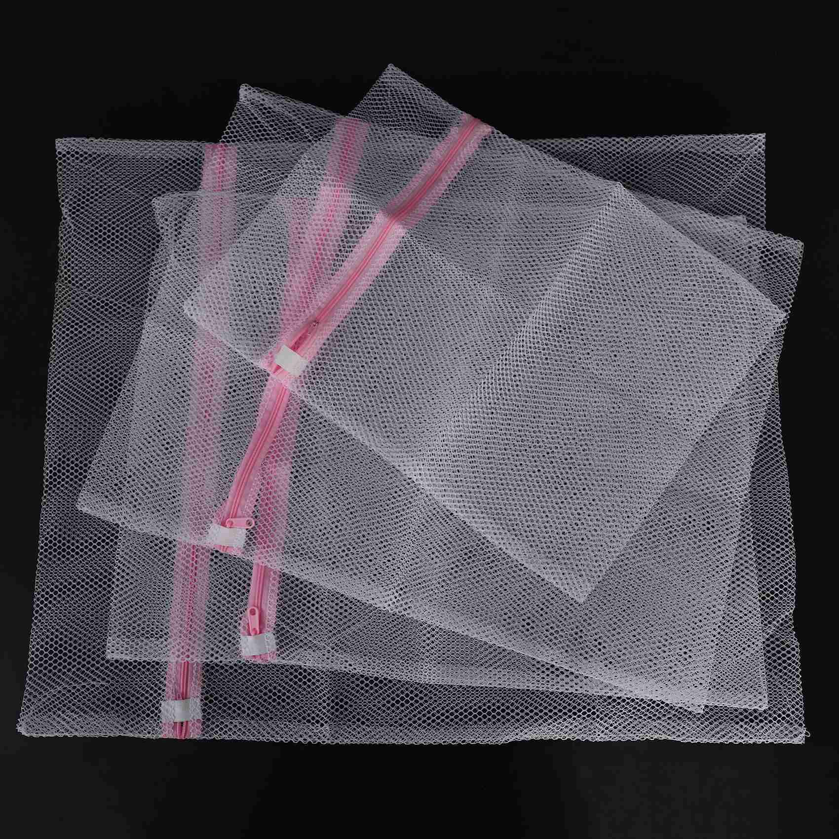 A84E-grote waszak van netstof, - Reusable Zip Bag recensie en prijs