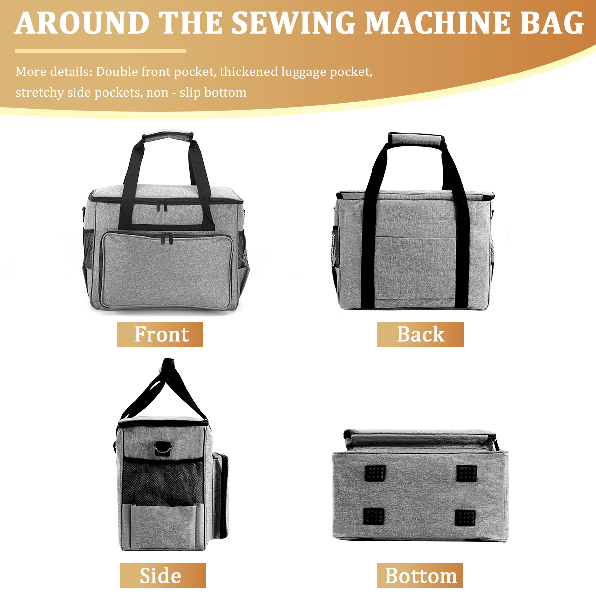 KOKNIT Naaimachine draagtas Op - Travel Accessories Organizer Bag recensie en prijs