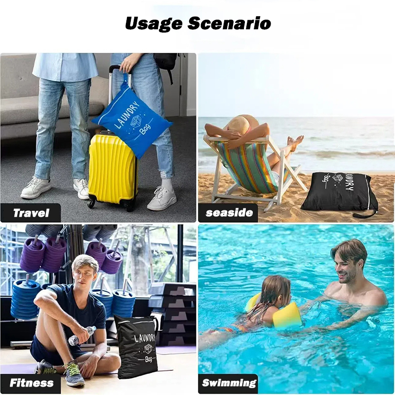 Reistasjes voor wasgoed met ri - Reusable Zip Bag recensie en prijs