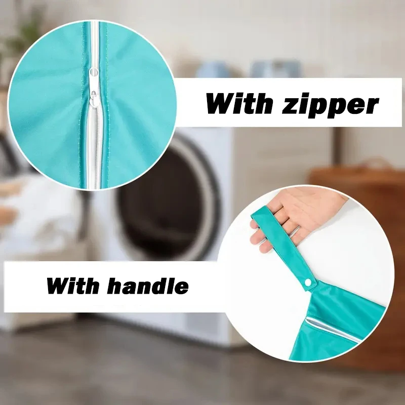 Reistasjes voor wasgoed met ri - Reusable Zip Bag recensie en prijs