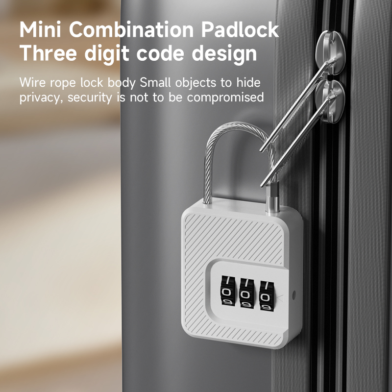 Mini 3-cijferig stalen kabelco - Cable Lock Combination recensie en prijs