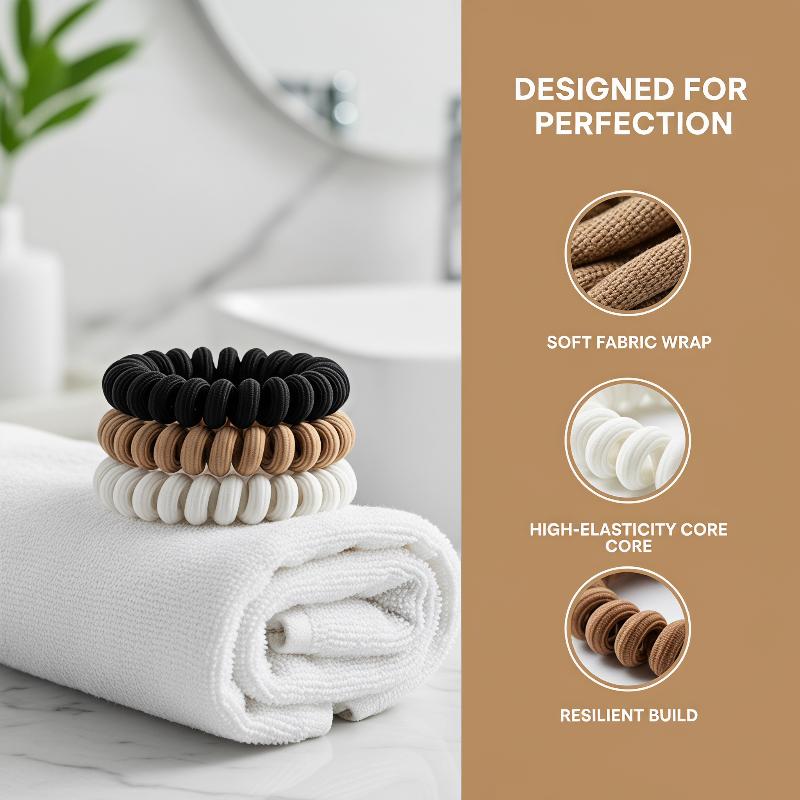 Spiraalvormige haarelastiekjes - Travel Accessories Girls recensie en prijs
