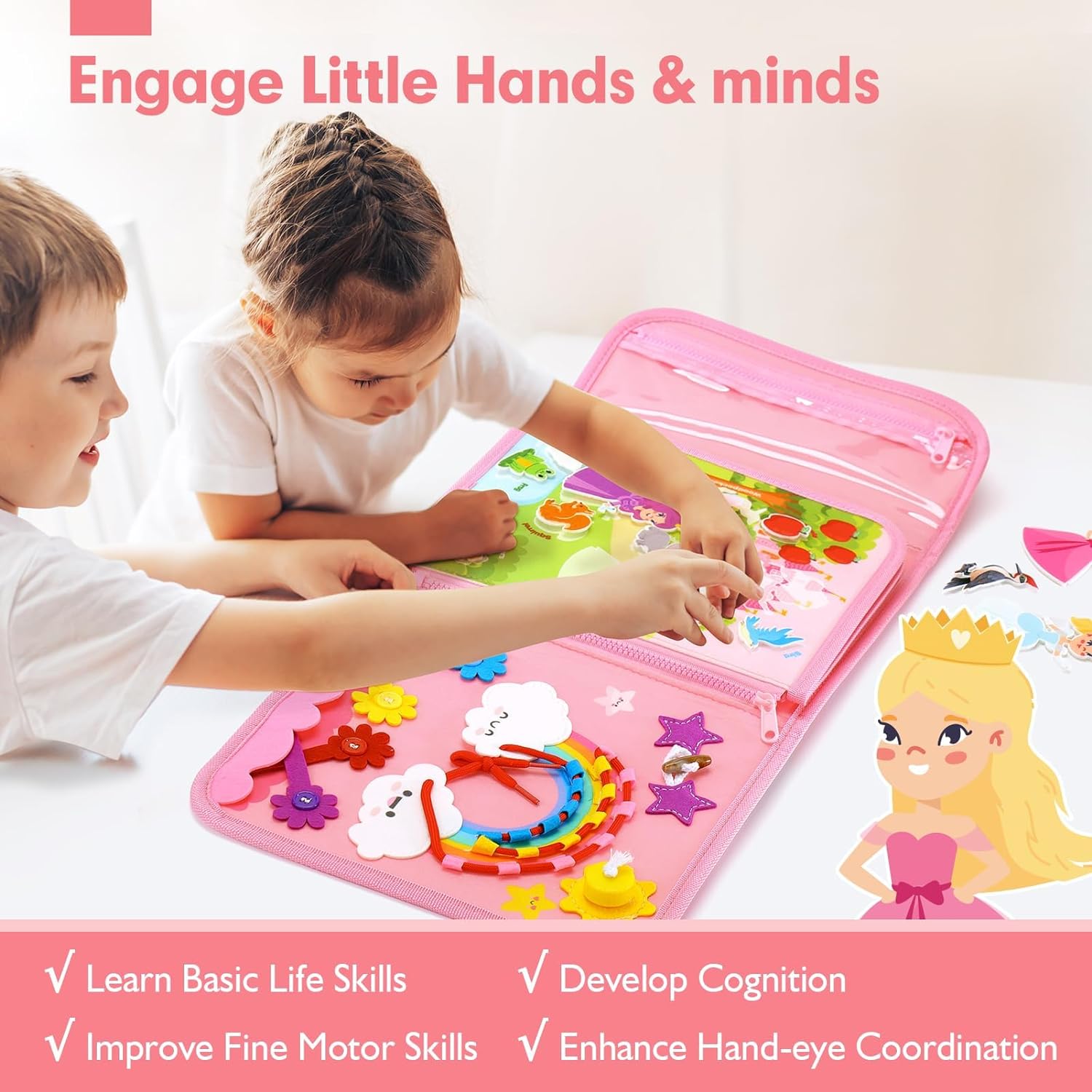Peuter Druk Bord Speelgoed Mon - Travel Accessories With Baby recensie en prijs