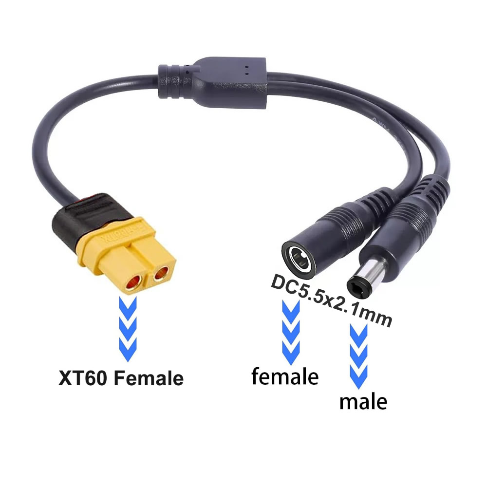 Zonne-aansluitlijn XT60 mannel - Cable Lock Combination recensie en prijs