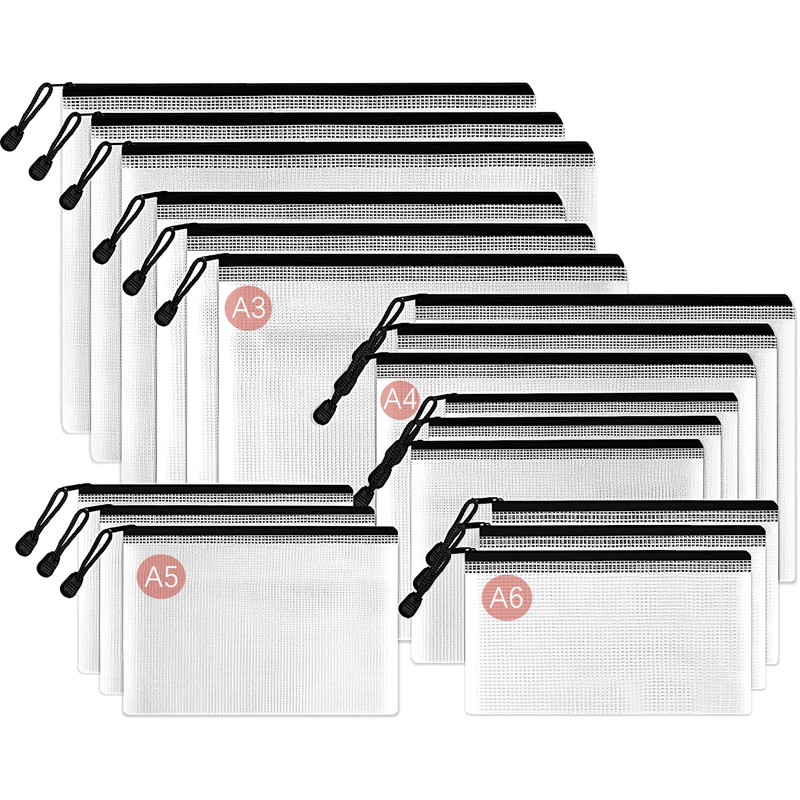 Mesh Rits Opbergzakken Documen - Reusable Zip Bag recensie en prijs